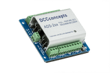 DCC Concepts DCD-ADS-2SX - Accessory Decoder CDU Solenoid Drive SX 2-Way with Power-Off Memory and Case