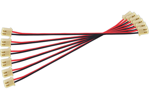 DCC Concepts DCD-ME6.150 - Alpha Mimic Extension Leads – 150mm (6 pack)