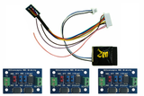 DCC Concepts DCD-ZN218.6S - Zen Black Shuttle Pack – Zen Black 21 8-pin 6 Function Decoder and 3 ABC Modules