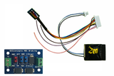 DCC Concepts DCD-ZN218.6a - Zen Black Decoder: 21 Pin MTC and 8 Pin Connection, 6 Full Power Functions, ABC module