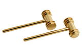 DCC Concepts DCG-RGFB75OO - Roller Gauge with Handle - Flat Bottom - Fine - 16.5mm - 2pc (HO Scale)