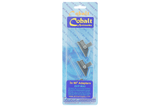 DCC Concepts DCP-RA3 - Cobalt Right-Angle Adapters w/Mounting Hardware - 3 Pack