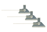 DCC Concepts DCP-RA3 - Cobalt Right-Angle Adapters w/Mounting Hardware - 3 Pack