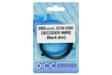 DCC Concepts DCW-32BK - Decoder Wire - Stranded - Black - 6m
