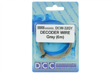 DCC Concepts DCW-32GY - Decoder Wire - Stranded - Grey - 6m