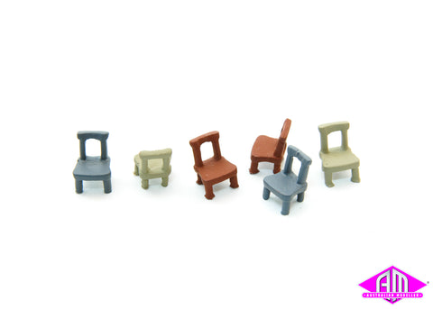 Open Back Chairs 6pc DP-194