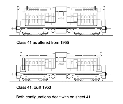 DS-41 - 41 Class Diesel Locomotive Bo-Bo