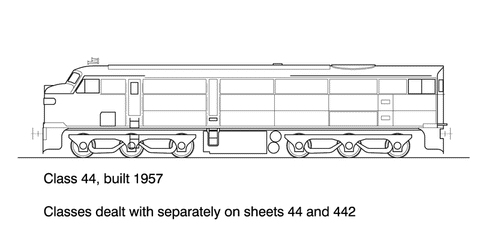 DS-44 - 44 Class Diesel Locomotive Co-Co