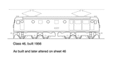 DS-46 - 46 Class Electric Locomotive Co+Co