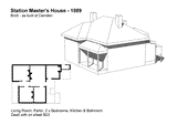 DS-B23 - Station Masters House, Brick - 1889