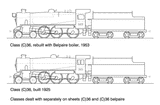 DS-C36 - 36 Class Steam Locomotive 4-6-0