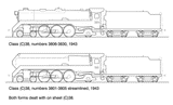 DS-C38 - 38 Class Steam Locomotive 4-6-0