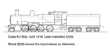 DS-D55 - 55 Class Steam Locomotive 2-8-0