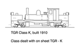 DS-K - TGR K Class Garratt Steam Locomotive