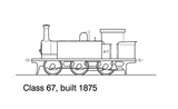 DS-N67 - N 67 Class Steam Locomotive 0-6-0T