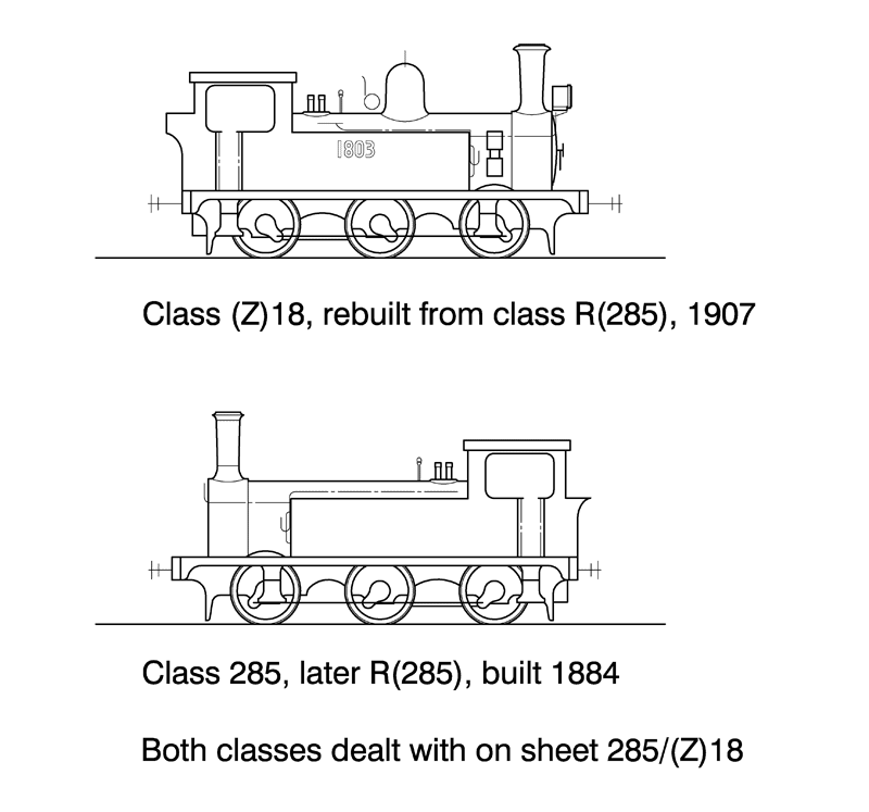 Z18 Train DS-Z18 - 18 Class Steam Locomotive 0-6-0T – Australian Modeller