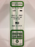 EG109 - Styrene Strip - 0.010 x 0.250 (10pc)
