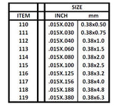 EG111 - Styrene Strip - 0.015 x 0.030 (10pc)