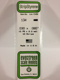 EG134 - Styrene Strip - 0.030 x 0.080 (10pc)