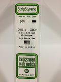 EG144 - Styrene Strip - 0.040 x 0.080 (10pc)