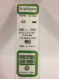 EG169 - Styrene Strip - 0.080 x 0.250 (7pc)