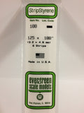 EG188 - Styrene Strip - 0.125 x 0.188 (6pc)