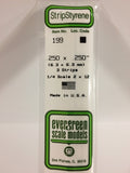 EG199 - Styrene Strip - 0.250 x 0.250 (3pc)