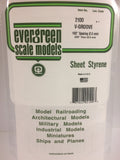 EG2100 - Styrene - V Groove Siding - 0.100 Spacing