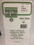 EG2125 - Styrene - V Groove Siding - 0.125 Spacing