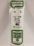 EG236 - Plastic Tubing - 0.500 (2pc)