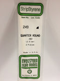 EG249 - Plastic Quarter Round - 0.080 (3pc)
