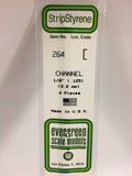 EG264 - Plastic Channel - 0.125 (4pc)