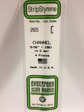 EG265 - Plastic Channel - 0.156 (4pc)