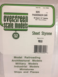 EG3025 - Styrene Passenger Car Siding (HO Scale)