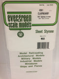 EG4061 - Styrene - Clapboard Siding - 0.060 Spacing