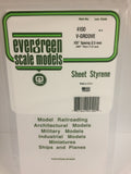 EG4100 - Styrene - V Groove Siding - 0.100 Spacing