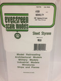 EG4109 - Styrene - Novelty Siding - 0.109 Spacing