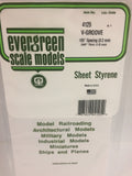 EG4125 - Styrene - V Groove Siding - 0.125 Spacing