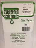 EG4250 - Styrene - V Groove Siding - 0.250 Spacing