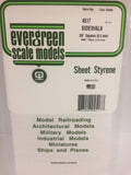 EG4517 - Styrene Sidewalk - 3/8"