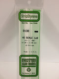 EG8108 - Styrene Strip - 1 x 8 - 10pc (HO Scale)