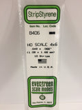 EG8406 - Styrene Strip - 4 x 6 - 10pc (HO Scale)