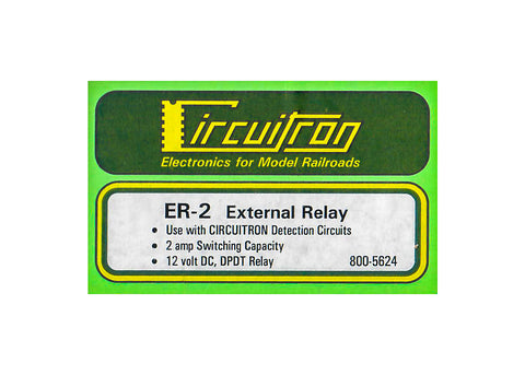 Circuitron - 800-5624 - ER-2 - External Relay DPDT