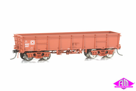 NOEF Open Wagon - Red - Weathered - Pack F