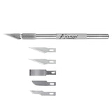 Excel - EXL19001 - K1 Aluminium Hobby Knife + 5 Assorted Blades