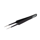 Excel - EXL30421 - Straight Point Tweezers - Black