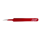 Excel - EXL30427 - Straight Point Tweezers - Red