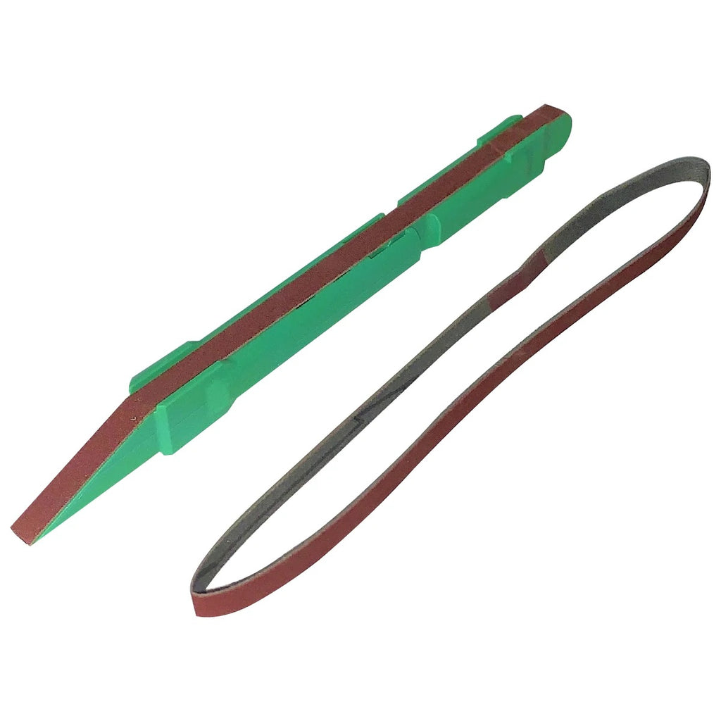 Drill Sanding Attachment Lumberton Sanding Detailer Replacement Belts, 800 Grit, Micro-Finishing Sandpaper Kit