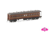 NSWGR End Platform Cars Set 58 Indian Red Mansard Roof FO004 (8 Car set)