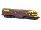 NSWGR 42 Class Locomotive - Indian Red - Austerity (N Scale)